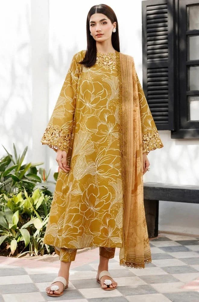 Hira Jacquard Winter Suit