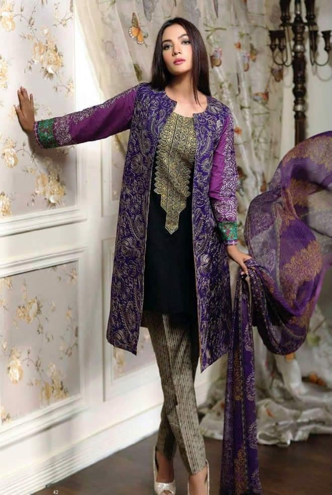 Mina Velvet Shawl Set