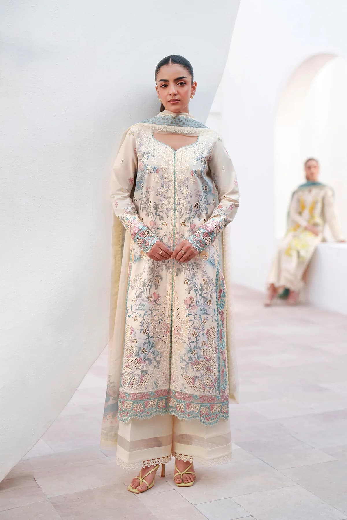 Nawal Rosette Chiffon